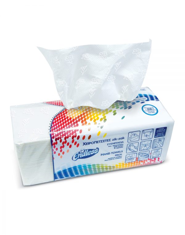 ENDLESS ΧΕΙΡΟΠΕΤΣΕΤΑ ΖΙΚ-ΖΑΚ 2Φ 4000ΤΜΧ