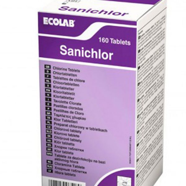 SANICHLOR ΤΑΜΠΛΕΤΕΣ ΧΛΩΡΙΟΥ 160ΤΜΧ Ρακιτζής Εμπορία συστημάτων