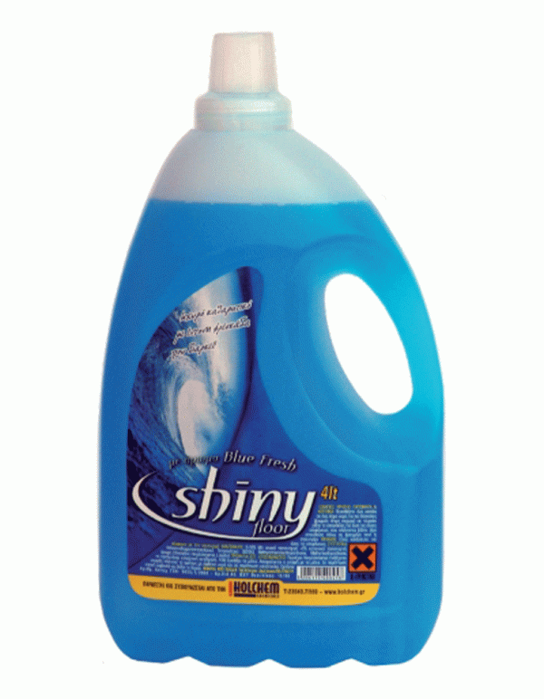 SHINY FLOOR 4L ΓΕΝ.ΚΑΘΑΡ.BLUE FRESH