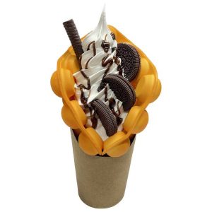 ΔΙΑΚΟΣΜΗΤΙΚΑ BUBBLE WAFFLE (ΜΠΙΣΚΟΤΟ OREO, ΠΑΓΩΤΟ & ΣΙΡΟΠΙ) NEW POWER